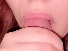 Cum In My Mouth. Gentle Slow Blowjob Close-up. Pulsate Cock - Misstokio